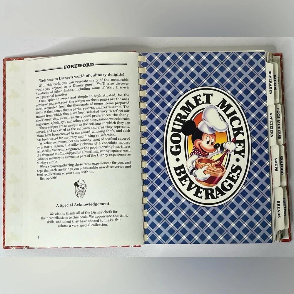 Cooking With‎ Mickey Volume II The Most Requested Recipes Walt Disney Cookbook